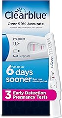 Clearblue Early Detection Pregnancy Test, 3 Ct