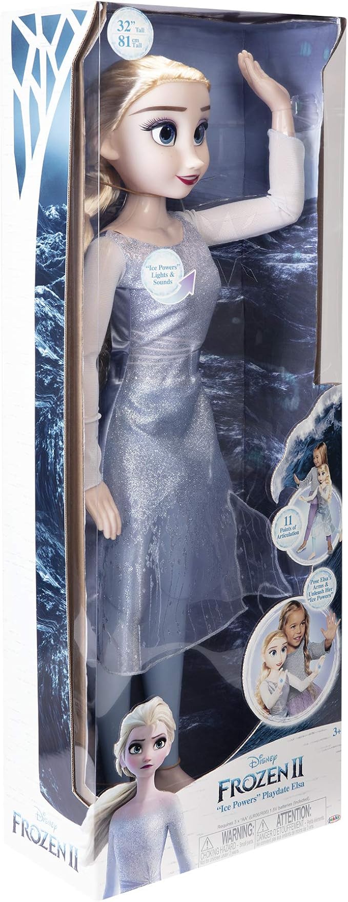disney's frozen 2 ice powers playdate elsa