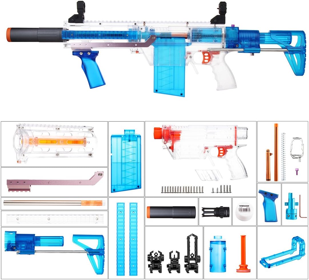 RAVPump Worker Prophecy R Series Honeypot PDW Short Dart Power Type Transformed Kit for Nerf Stryfe