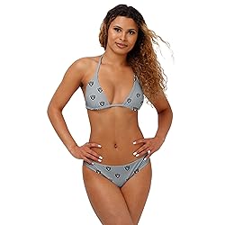 FOCO Women's Standard NFL Team Logo Ladies Bathing