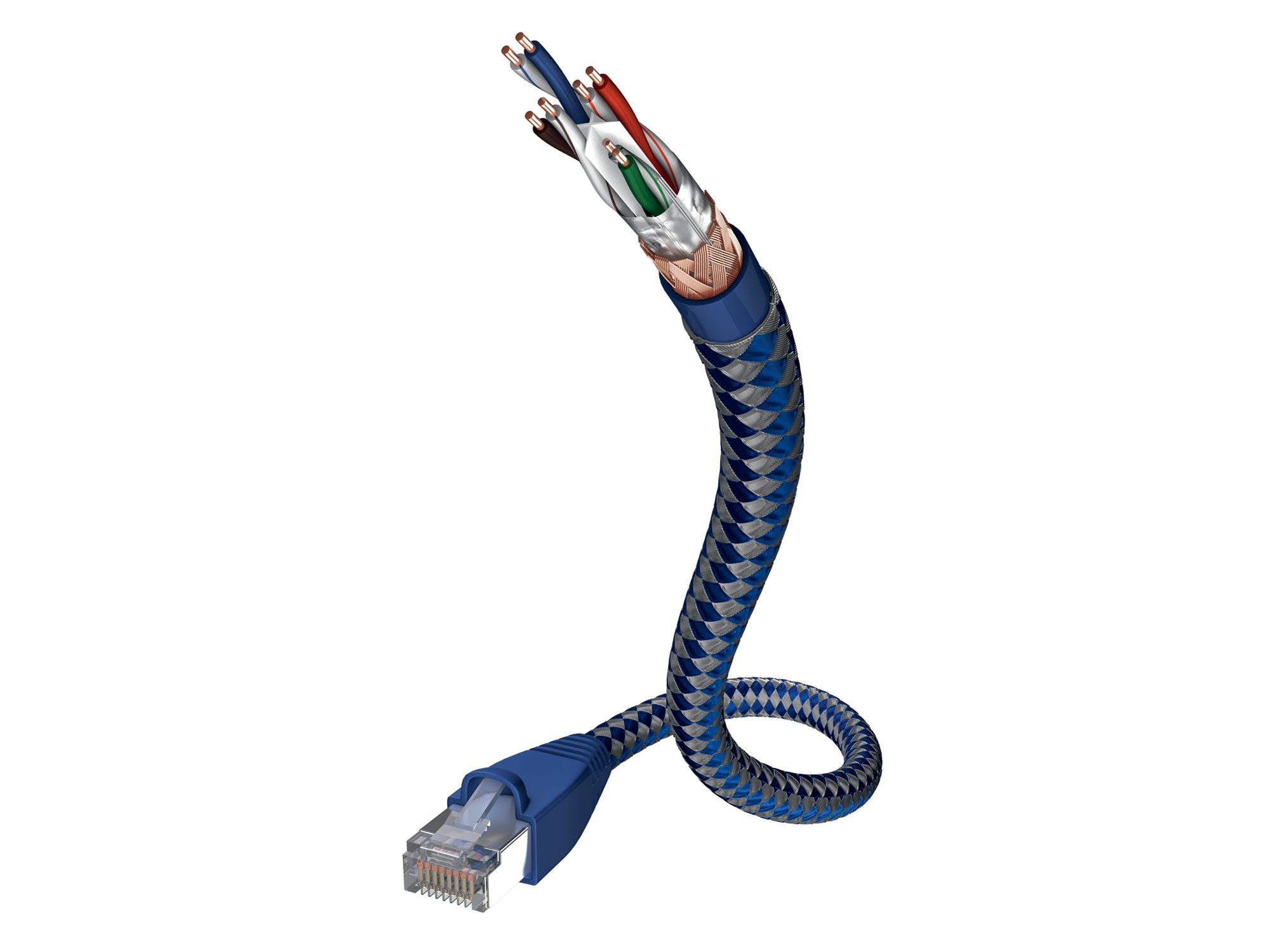 in-akustik CAT6 Cable Premium II Patch Cable with Ethernet 3 m