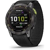 Garmin Enduro™ 2 – Ultraperformance Watch, Long-Lasting GPS Battery Life, Solar Charging, Preloaded Maps (Renewed), Black