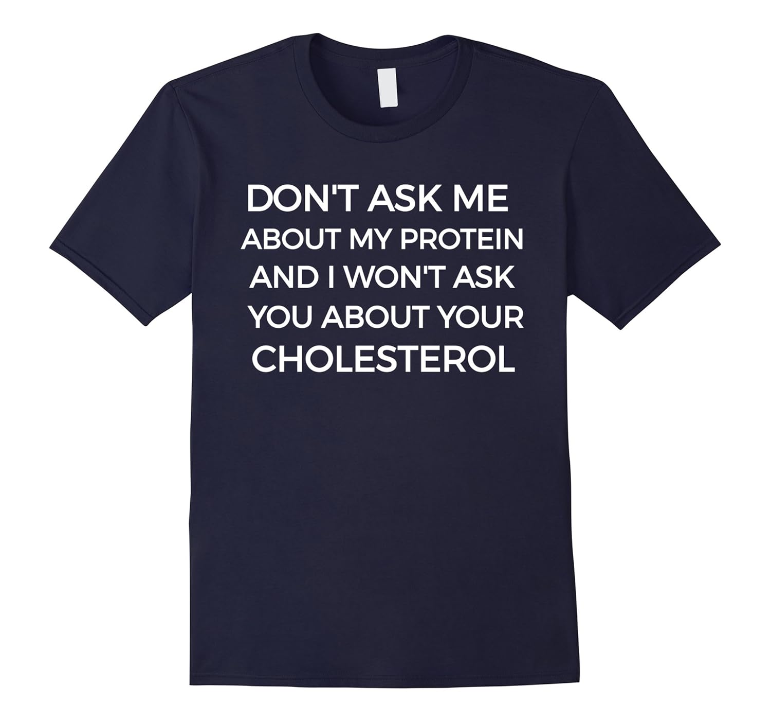 Don't Ask Me About My Protein Vegetarian Vegan Funny T-Shirt-Rose