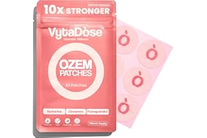 Vytadose Extra Strength GLP1 Patches – 10x Stronger Formula with Berberine, Green Tea & Pomegranate – New & Improved Kind of Patch -These are Kind Patches for Your Skin+GLP-1 Patch for Hunger Support