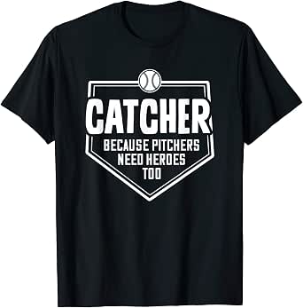 softball pitcher catcher shirts