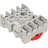 SCHNEIDER ELECTRIC 70-464-1 Relay Socket, Standard, Octal, 8 Pin, 2.12" L