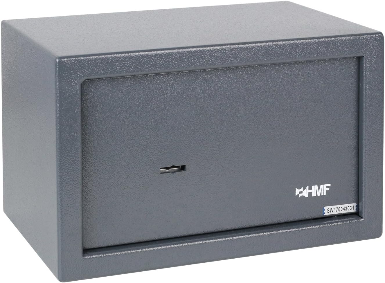HMF Furniture Safe with Key Lock, Anthracite, 31 x 20 x 20 cm - Image 4