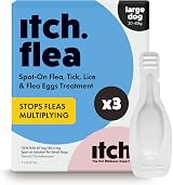 Itch Large Dog Flea & Tick Spot-On Treatment 20-40kg 3 Pipettes