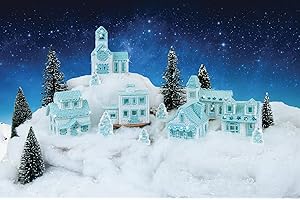 DESIGN WORKS CRAFTS INC. Design Works Crafts Snowy Christmas Village Plastic Canvas Kit
