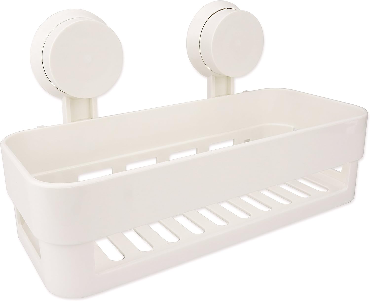 ZLife Strong Suction Shower Caddy Basket for Bathroom/Kitchen Shampoo