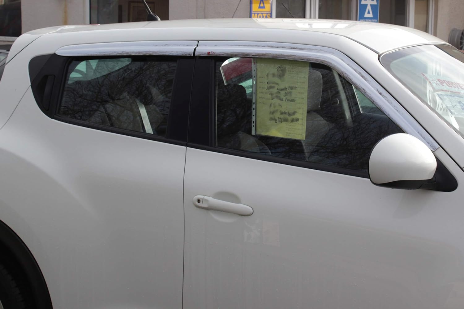 Autoclover Chrome Wind Deflectors Set for Nissan Juke 20102019 (4