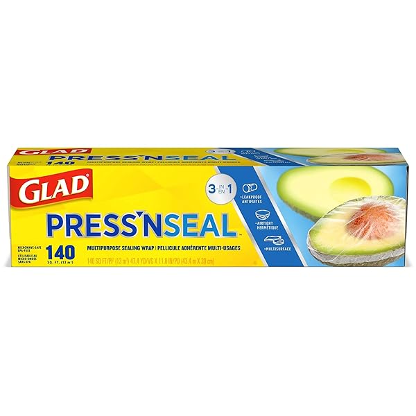 GLAD PRESS’N SEAL, 140 SQ. FOOT, (PACK OF 3)