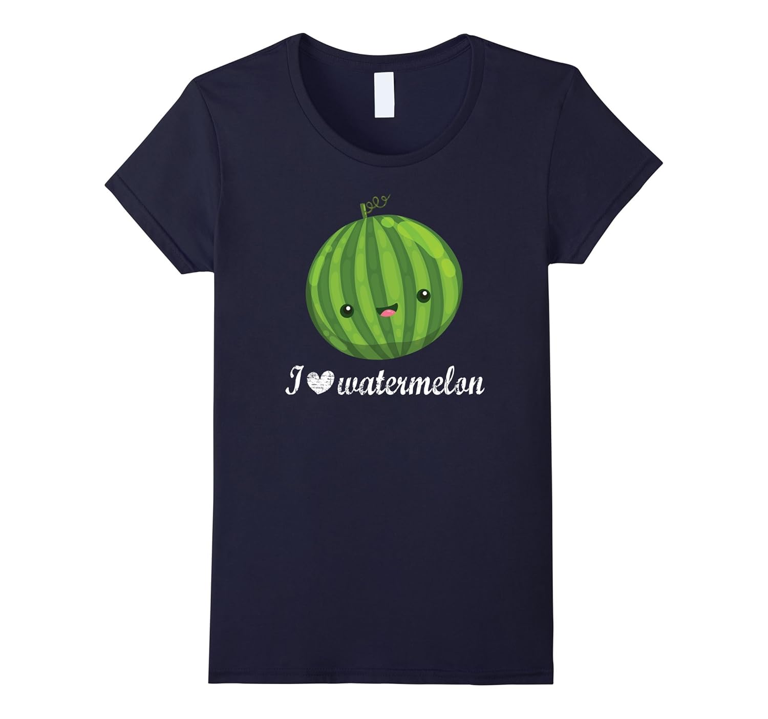 I Love Watermelon Shirt Funny Fruits Kawaii Gift4LVS