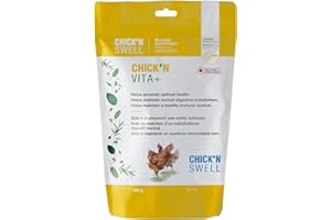 Premium Poultry Vitamins Supplement – Chick’N Vita+ from Chick’N Swell Brand- for Optimal Health Support for Poultry of All A