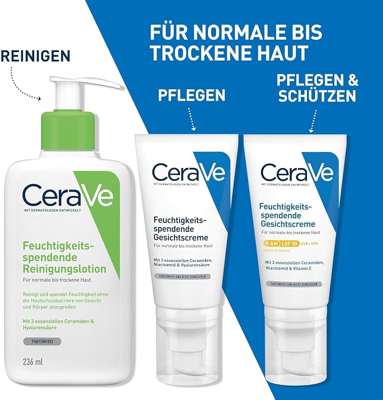 Feuchtigkeitsspendende Gesichtscreme, bis zu 24H Feuchtigkeit, 50ml
