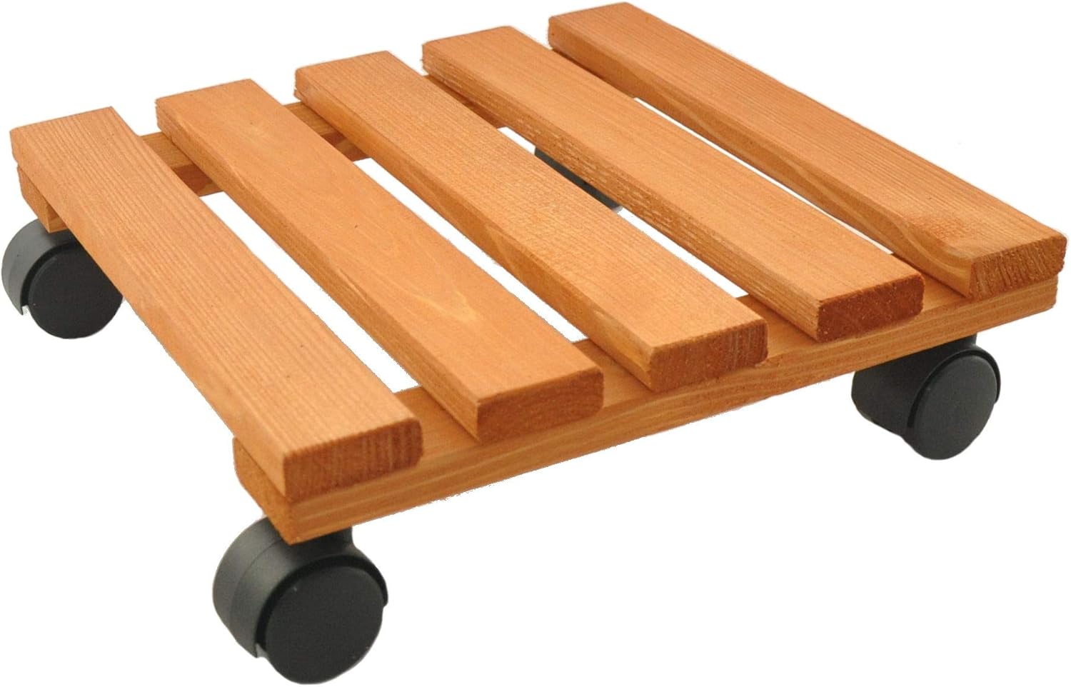 RADO WOOD Plant Pot Caddy 29×29 cm Vintage style Garden Plant