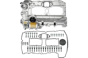 FRONEZER Upgrade Aluminum N20 Engine Valve Cover Kit with Gasket, Bolts & Oil Filler Cap Compatible with 2012-2018 BMW 228i 320i 328i 328i GT xDrive 428i 528i X1 X3 X4 X5 Z4 L4 2.0L Part# 11127588412 264-517