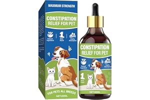 zeBrush Cat Constipation Relief, Constipation Relief for Dogs & Cats - Cat Laxative - Pets Stool Softeners for Digestive Health - 100% Natural Gentle Supplement - 60ml