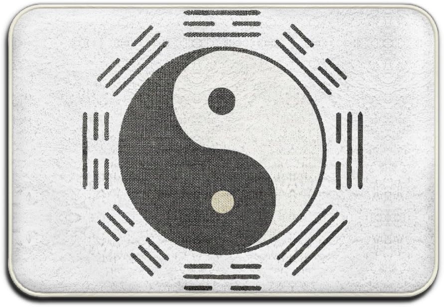 Yin Yang Doormats Entrance Rug Floor Mats Doormats Floor Mat 15.7"23.6"