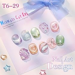 Double Rhythm Cat Eye Gel Nail Polish Set of 6 Same
