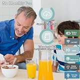 PEKNIU Wireless Doorbell Camera 1080p HD NO Monthly Fee 32GB Card 2-Way Audio view 2