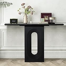 LKTART 47" MDF Console Table for Entryway, Narrow