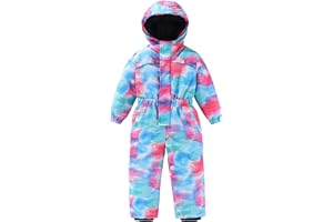 M2C Boys Girls One Piece Snowsuit Winter Warm Ski Coveralls