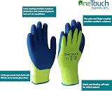 A406 6 Pairs Thermal Work Gloves Large/9 Latex Rubber Gardening Building Safety view 3