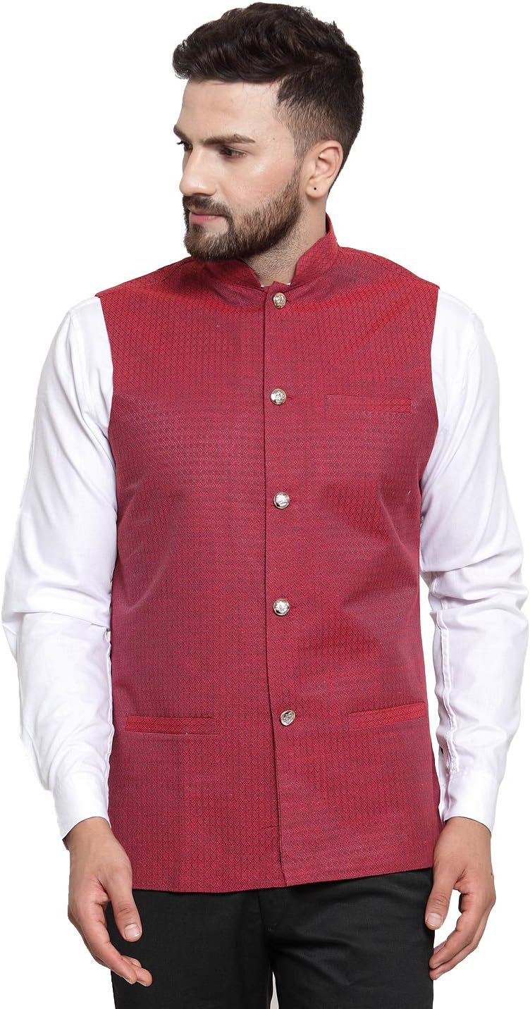 Jompers Men's Waistcoats/Nehru jeckets