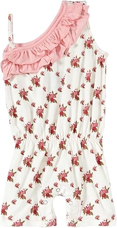 rose romper baby