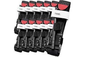 Generic Tourniquet Kit - 37.4 inch, One-Handed Application, Tactical Rapid Rescue Hemostatic Bandages, First Aid Kit for Outdoor Activities (10 Pack)
