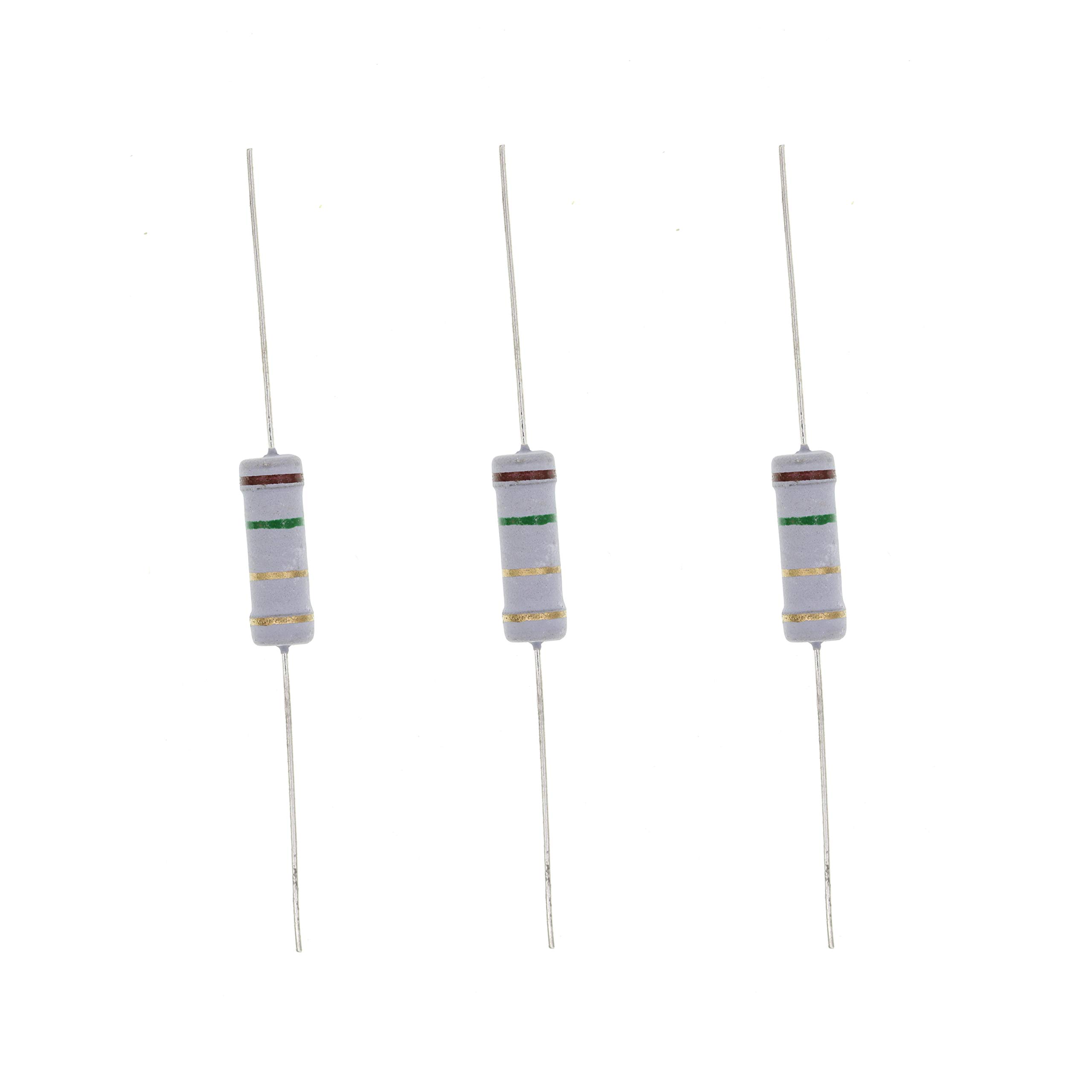 HUABAN 20PCS 3W 3 Watts 1R5 1.5 Ohm 5% Metal Oxide Film Resistor
