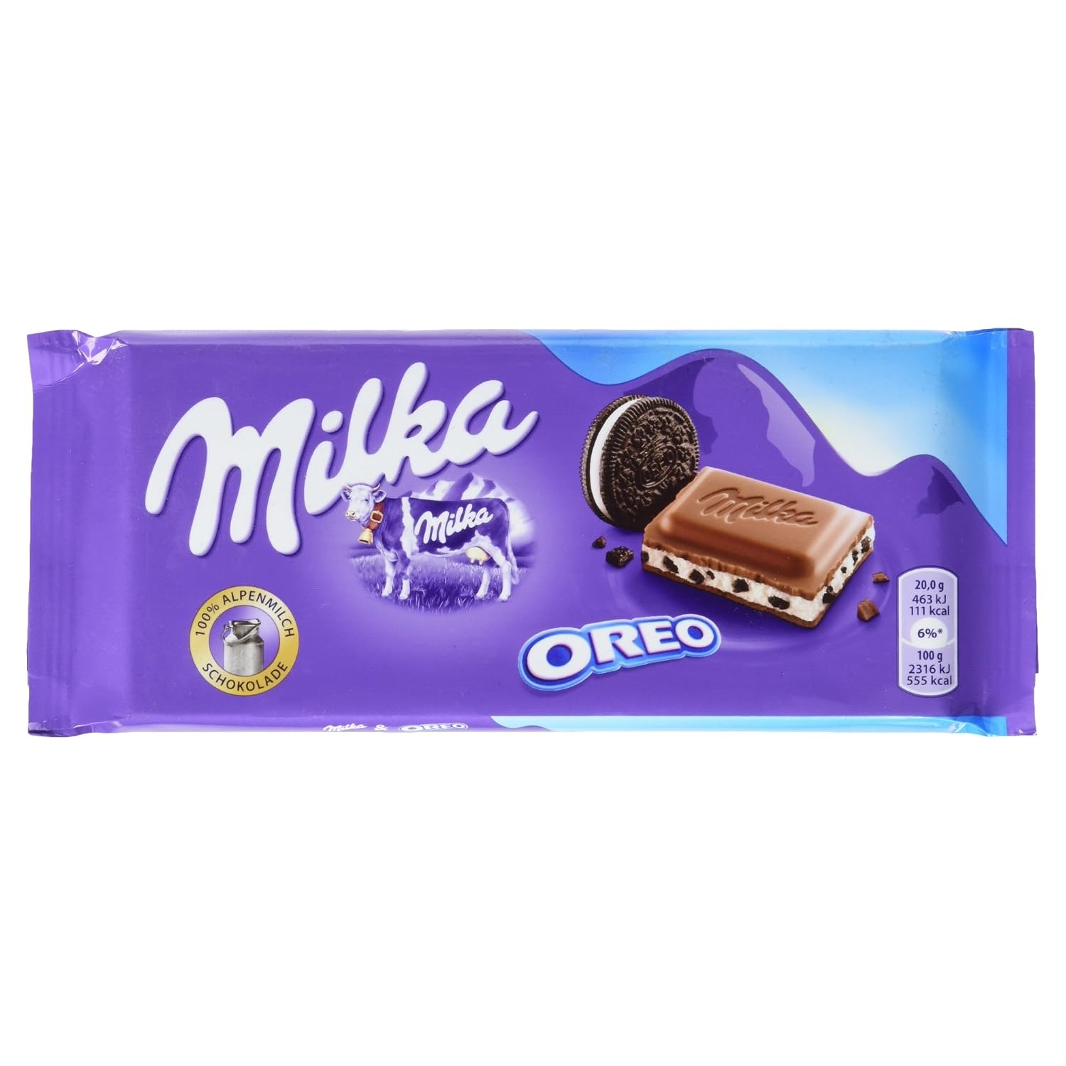 Milka Alpenmilch Schokolade Und Oreo 100 G Amazon De Amazon Pantry