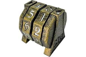 NERD GEAR LifeTrax - MTG Life Counter - Essential MTG Accessories for Magic The Gathering Commander Players - Durable, Sleek, and Professionally Made for TCG, DND, RPGs, and MTG (Ancient Bronze)