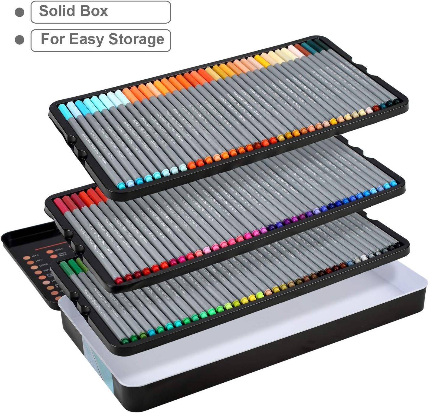 Southsun Fineliner Pens - Set of 108 Colors Fine Point Pens for Bullet Journal, 0.4mm Tip Pens, Art Supplies Colored Pens for Drawings, Journaling, Adult Coloring Book : Office Products