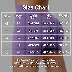 YEOREO Workout Scrunch Shorts Women V Back Gym Butt