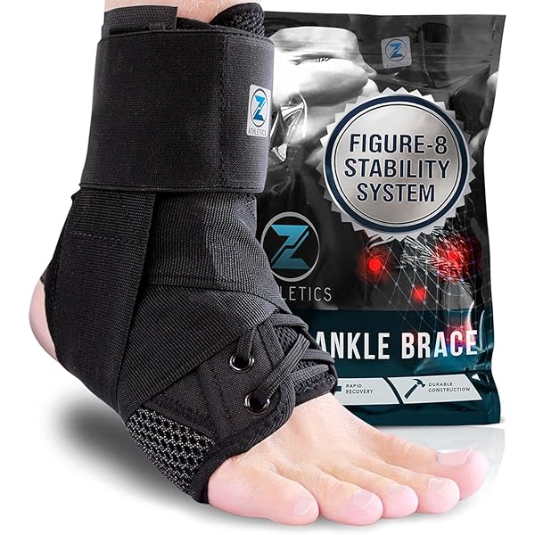 Amazon.com: ASO EVO Ankle Stabilizer - Medium White : Health