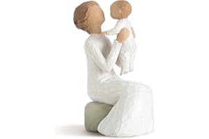 Willow Tree Grandmother, A Unique Love That Transcends The Years, Celebrate New Beginnings, Babies, Families, Loving Relationships Between Parent, Grandparent and Child, Sculpted Hand-Painted Figure