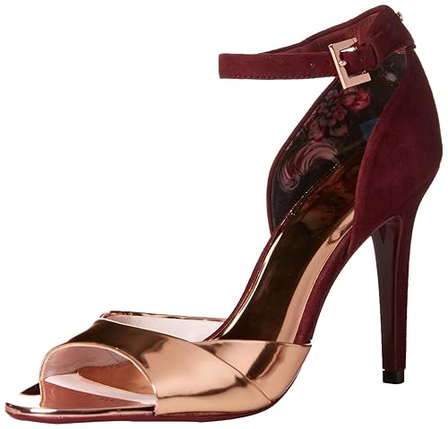 dark rose gold heels