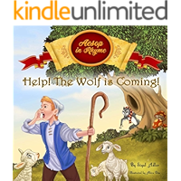 HELP! The Wolf Is Coming: Aesop's Fables in Verses - for kids (Bedtime Stories Books (Rhyming: Classic: Picture books… book cover