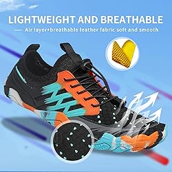 Hike Barefoot Shoes for Women Men, Wide Toe Water