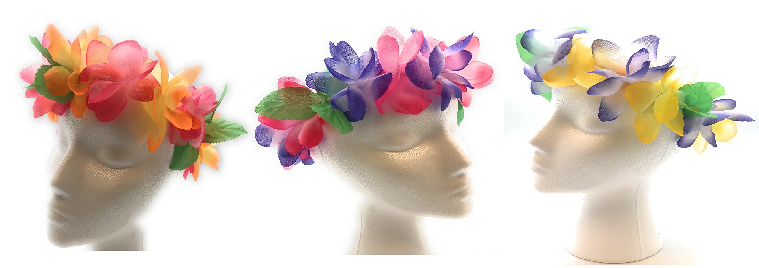 Photo 1 of Mahalo Floral Leis Headband 12 PC Set