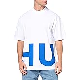 HUGO Men's Block Letter Logo Cotton T-Shirt