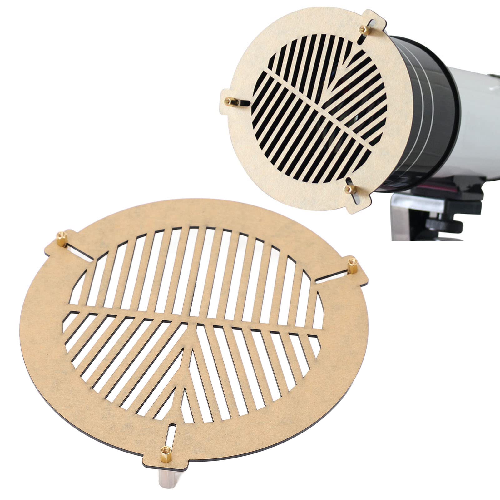 Bahtinov Mask Focusing Aid for Telescopes 120-160mm, Bahtinov Focus Mask for Various Telescope Types - Astrophotography Alignment Tool