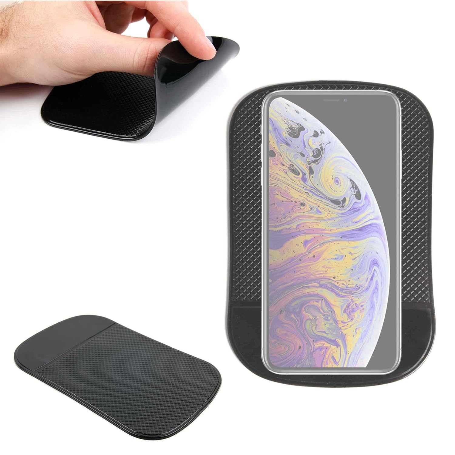 HighGrade Rubber AntiSlip Car Dashboard Pad Amazon.co.uk Electronics