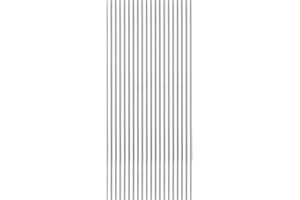 TOPPROS 100mm x 1.5mm 304 Stainless Steel Solid Round Rod - Pack of 20