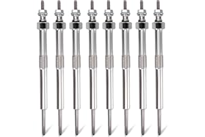 GDUKOP 12639701 Glow Plugs 9G Compatible with 6.6 Duramax Chevy GMC LBZ LLY LML LMM LGH Diesel, Silverado Sierra 2500HD 3500HD, Express Savana 2500 3500, 2006-2016, Replace# 97364968 05613738, 8 PCS
