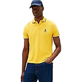 Tommy Hilfiger Mens Short Sleeve Casual Polo Shirts in Regular Fit with Embroidered Crest Design