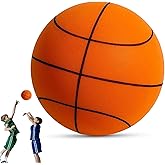 ensthee Silent Basketball Size 7, Upgrade Dribble Dream Silent Basketball, Foam Indoor Ball for Quiet Dribbling and Indoor Training, Real Feel Higher Bounce Quieter (9.4 in)