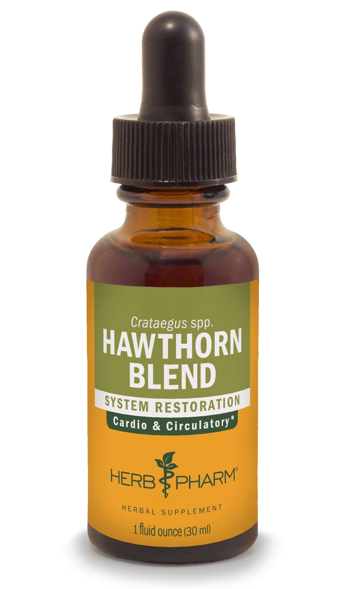 Herb Pharm Hawthorn Blend Liquid Extract for Cardiovascular and Circulatory Support, 1 Fl Oz